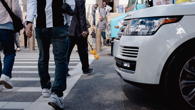 Vehicles with higher, more vertical front ends pose greater risk to pedestrians