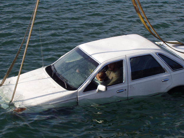 Three people die in a crash after vehicle gets submerged in a creek