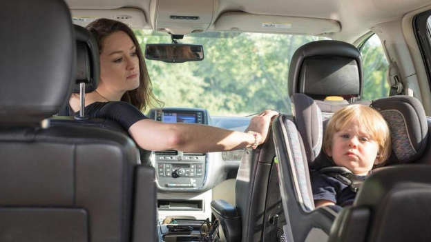 Amber Rollins, director of Kids And Car Safety, works to prevent children from dying in cars