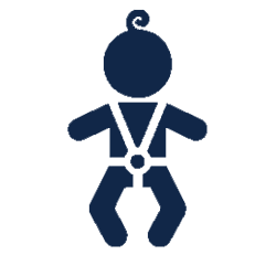 child seatbelt icon