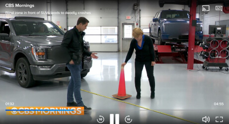 Blind Spots Behind the Wheel (11/1/22, CBS Morning News)