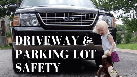 Driveway and parking lot safety