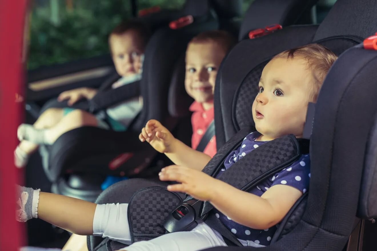 Children in car seats