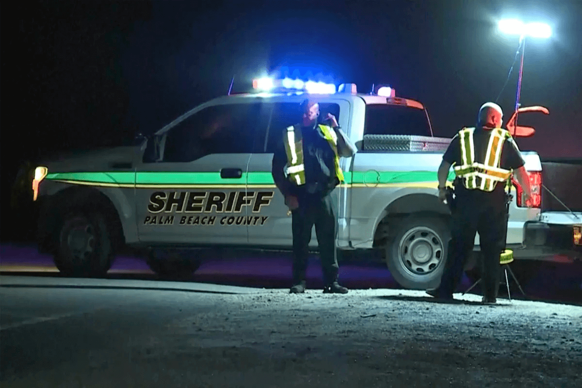 police car at crime scene
