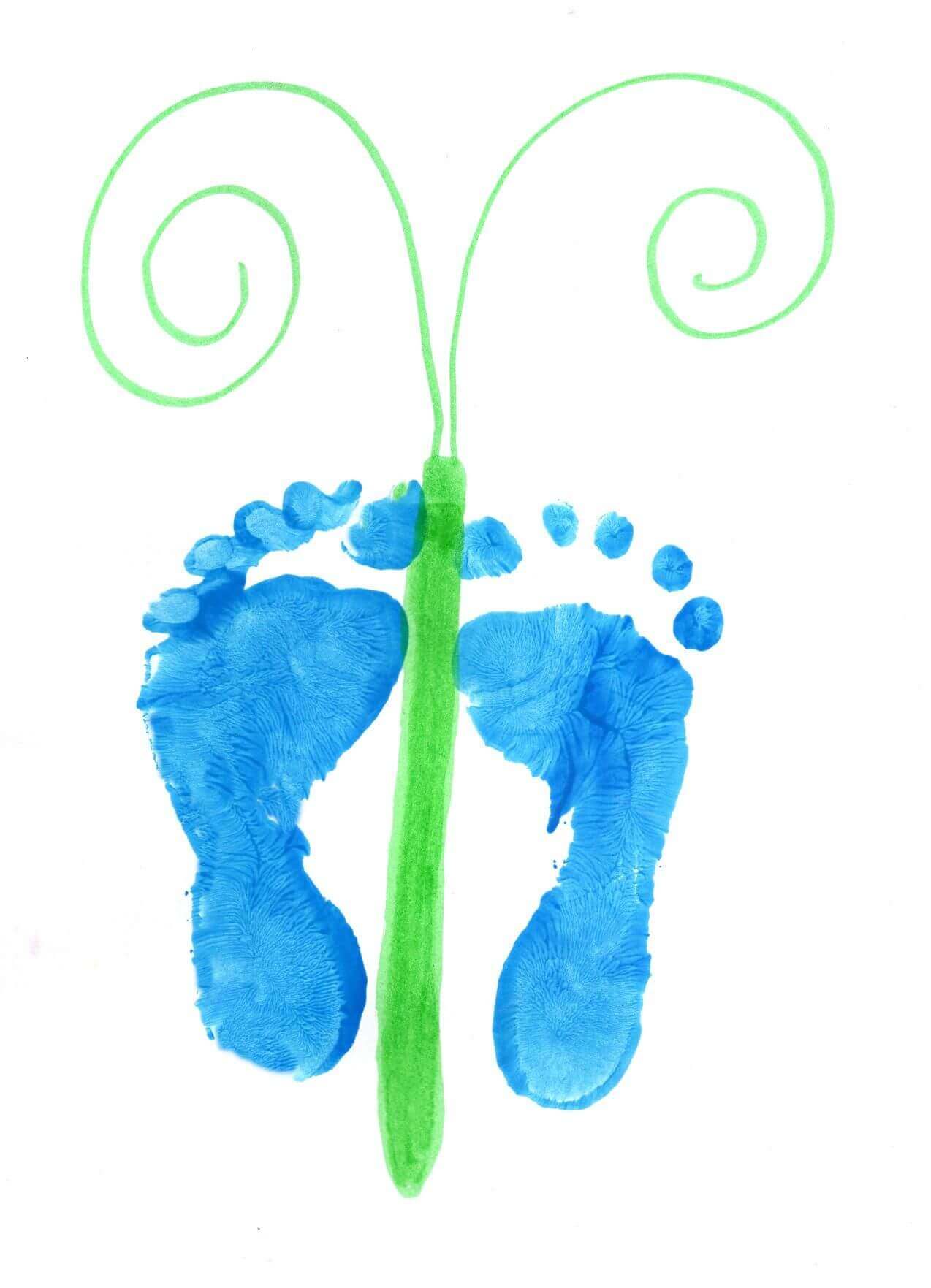 Sofia Aveiro’s last art project, which includes her footprints, inspired the Sofia Foundation’s logo. PHOTO: THE SOFIA FOUNDATION